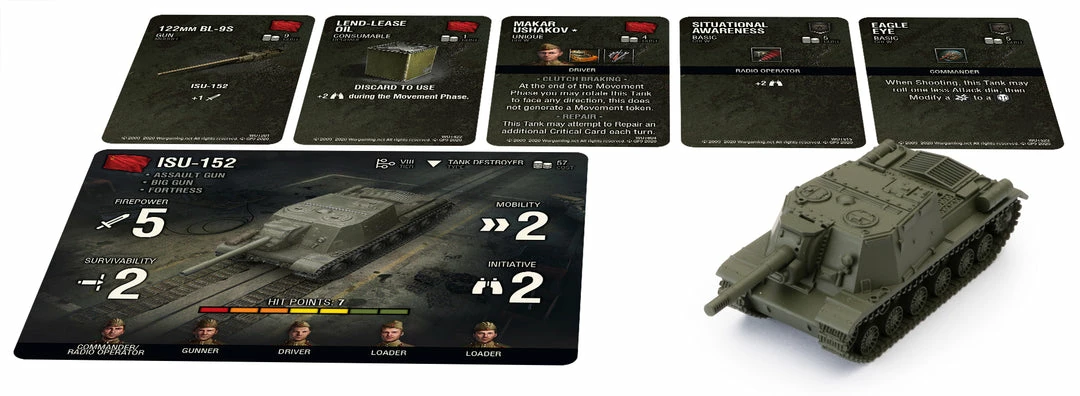 World Of Tanks Miniatures Game Wave 5 Soviet ISU-152 All Board Games 1 World Of Tanks Miniatures Game Wave 5 Soviet ISU-152 All Board Games