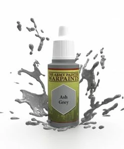 Ozzie Collectables Army Painter Warpaints - Ash Grey Acrylic Paint 18ml