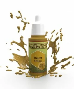 Ozzie Collectables All Board Games Army Painter Warpaints - Desert Yellow Acrylic Paint 18ml