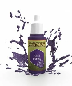 Ozzie Collectables Army Painter Warpaints - Alien Purple Acrylic Paint 18ml All Board Games