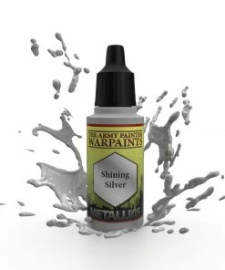 Ozzie Collectables Army Painter Metallics - Shining Silver Acrylic Paint 18ml