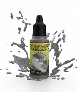 Ozzie Collectables Army Painter Metallics - Plate Mail Metal Acrylic Paint 18ml All Board Games