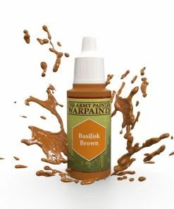 Ozzie Collectables All Board Games Army Painter Warpaints - Basilisk Brown Acrylic Paint 18ml