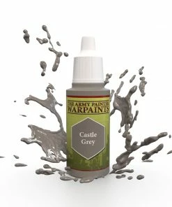 Ozzie Collectables All Board Games Army Painter Warpaints - Castle Grey Acrylic Paint 18ml