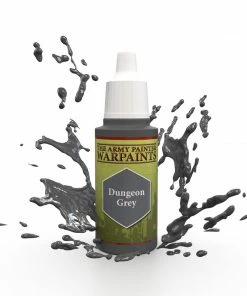 Ozzie Collectables Army Painter Warpaints - Dungeon Grey Acrylic Paint 18ml All Board Games