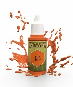 Ozzie Collectables Army Painter Warpaints - Fire Lizard Acrylic Paint 18ml All Board Games