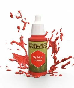 Ozzie Collectables All Board Games Army Painter Warpaints - Mythical Orange Acrylic Paint 18ml
