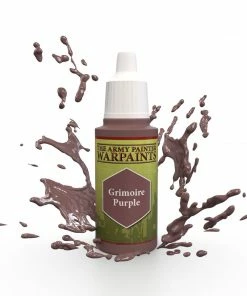 Ozzie Collectables Army Painter Warpaints - Grimoire Purple Acrylic Paint 18ml All Board Games