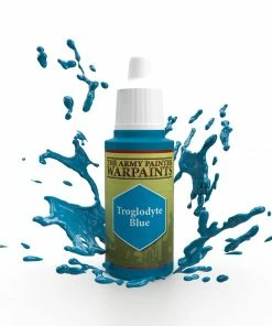 Ozzie Collectables Army Painter Warpaints - Troglodyte Blue Acrylic Paint 18ml