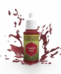 Ozzie Collectables Army Painter Warpaints - Vampire Red Acrylic Paint 18ml
