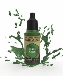 Ozzie Collectables Army Painter Metallics - Glitter Green Acrylic Paint 18ml All Board Games