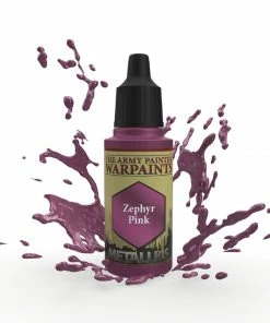 Ozzie Collectables Army Painter Metallics - Zephyr Pink Acrylic Paint 18ml All Board Games