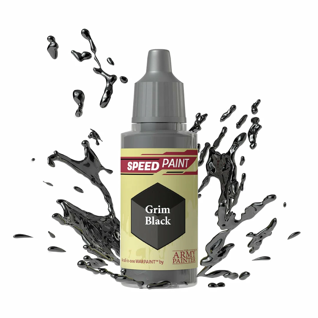 Ozzie Collectables Army Painter Speedpaint - Grim Black 18ml 1 Ozzie Collectables Army Painter Speedpaint - Grim Black 18ml