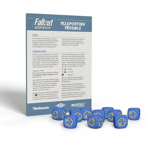 Ozzie Collectables All Board Games Fallout: Wasteland Warfare - Accessories: Institute Organised Play PacK 1 Ozzie Collectables All Board Games Fallout: Wasteland Warfare - Accessories: Institute Organised Play PacK