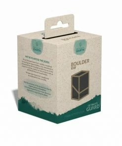 Ozzie Collectables Ultimate Guard Return To Earth Boulder 100+ Deck Box Black All Board Games