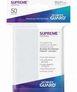 Ozzie Collectables Ultimate Guard Supreme UX Sleeves Standard Size Frosted (50) All Board Games