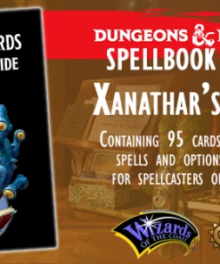D&D Spellbook Cards Xanathars Deck (95 Cards) 2018 Edition