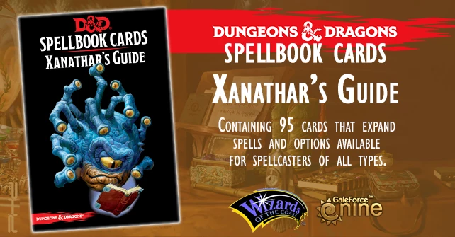 D&D Spellbook Cards Xanathars Deck (95 Cards) 2018 Edition 1 D&D Spellbook Cards Xanathars Deck (95 Cards) 2018 Edition