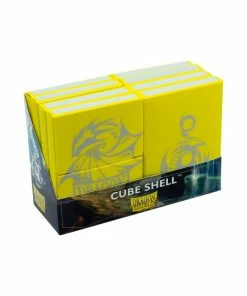Ozzie Collectables All Board Games Deck Box - Dragon Shield - Cube Shell - Yellow