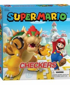 Ozzie Collectables Checkers: Super Mario VS Bowser