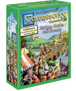 Carcassonne #8 Bridges Castles Bazaar All Board Games
