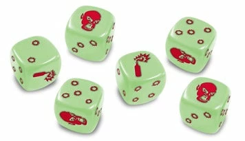 All Board Games Zombicide Glow In The Dark Dice (6) 2 All Board Games Zombicide Glow In The Dark Dice (6)