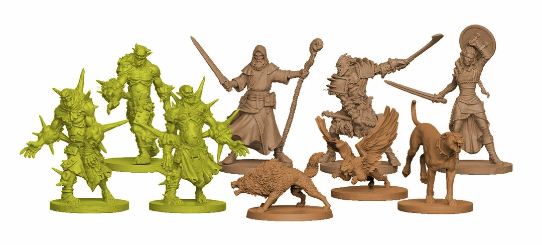 CMON Zombicide Green Horde Friends And Foes Expansion 2 CMON Zombicide Green Horde Friends And Foes Expansion