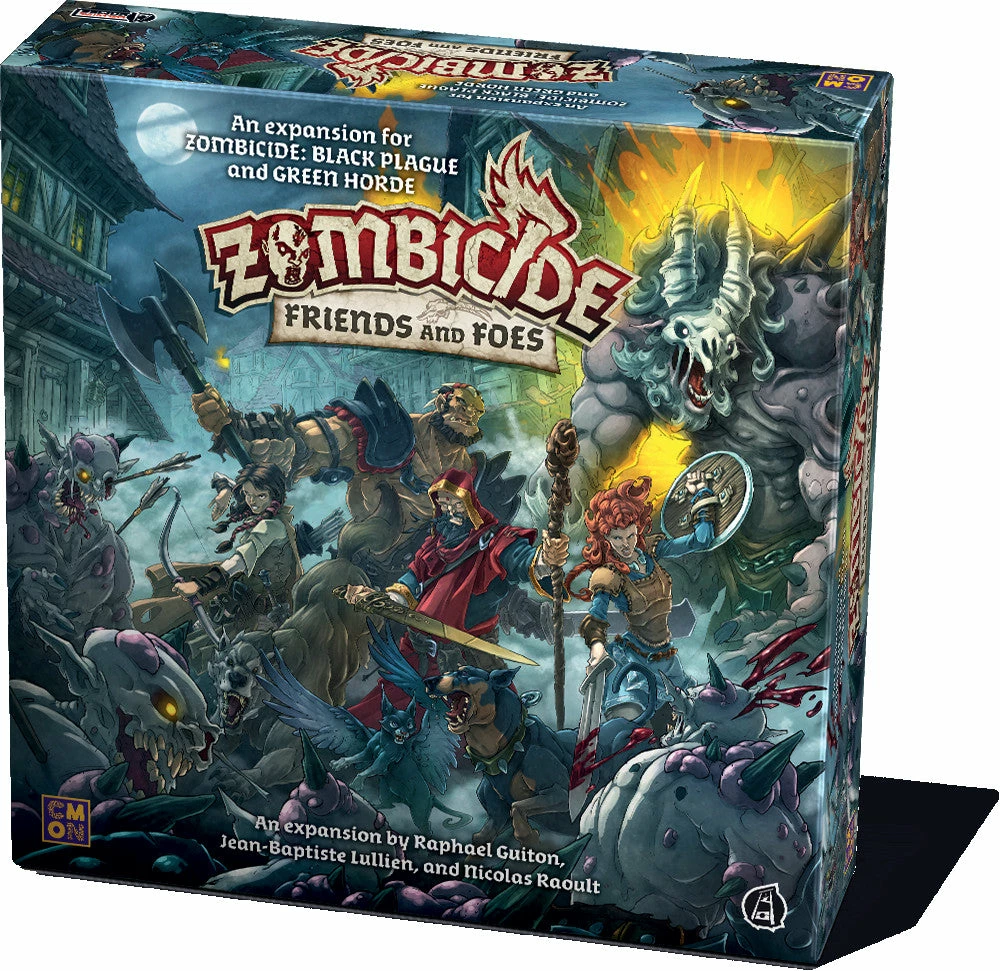 CMON Zombicide Green Horde Friends And Foes Expansion 3 CMON Zombicide Green Horde Friends And Foes Expansion
